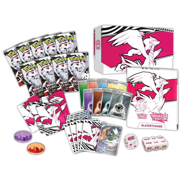 Pokemon TCG: White Flare Elite Trainer Box (Español) - Imagen 2